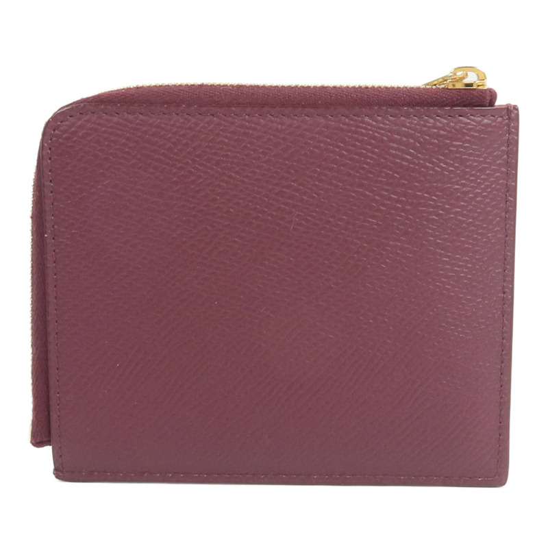 CELINE 牛皮皮革Zipped Purse Card Case錢包-2