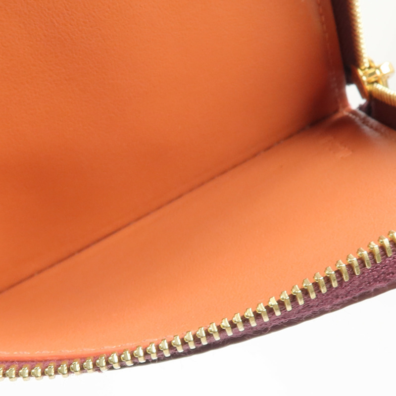 CELINE 牛皮皮革Zipped Purse Card Case錢包-12