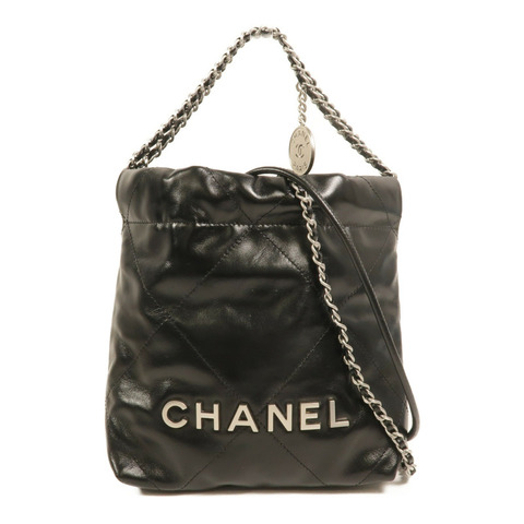 CHANEL Chanel 22 Mini鏈帶手挽肩背兩用袋