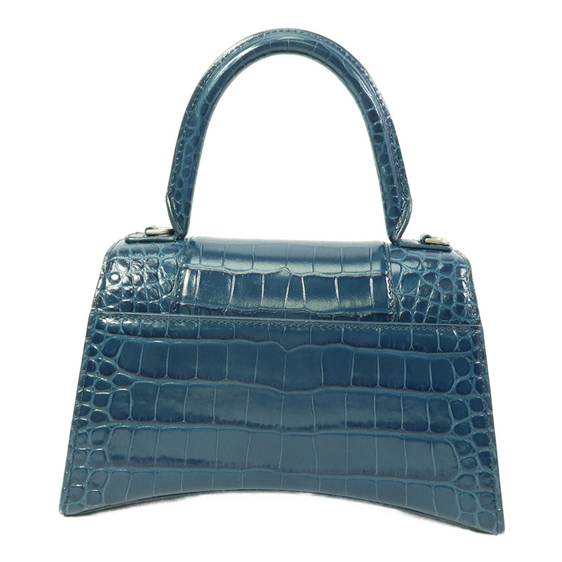 BALENCIAGA 牛皮皮革Hourglass Small手挽肩背兩用袋-2