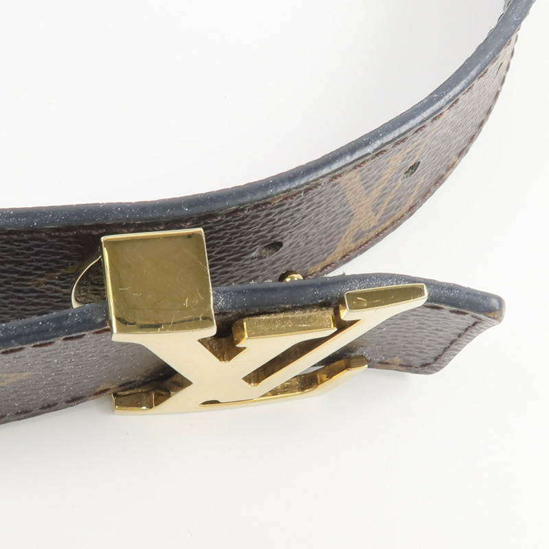 LOUIS VUITTON Monogram Initiales 30mm Reversible Belt皮帶-5
