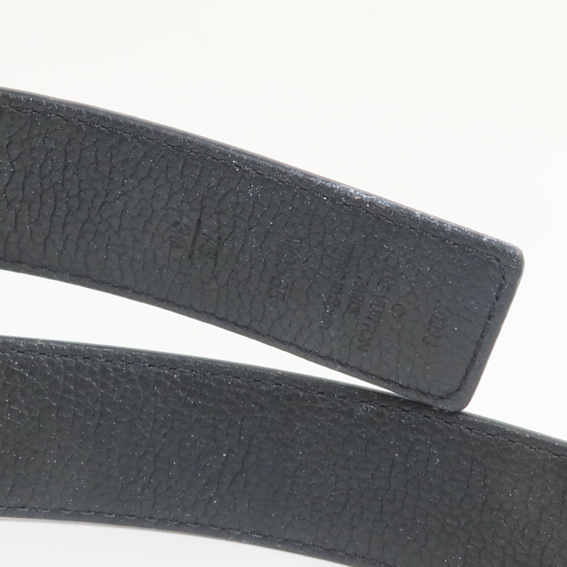LOUIS VUITTON Monogram Initiales 30mm Reversible Belt皮帶-6