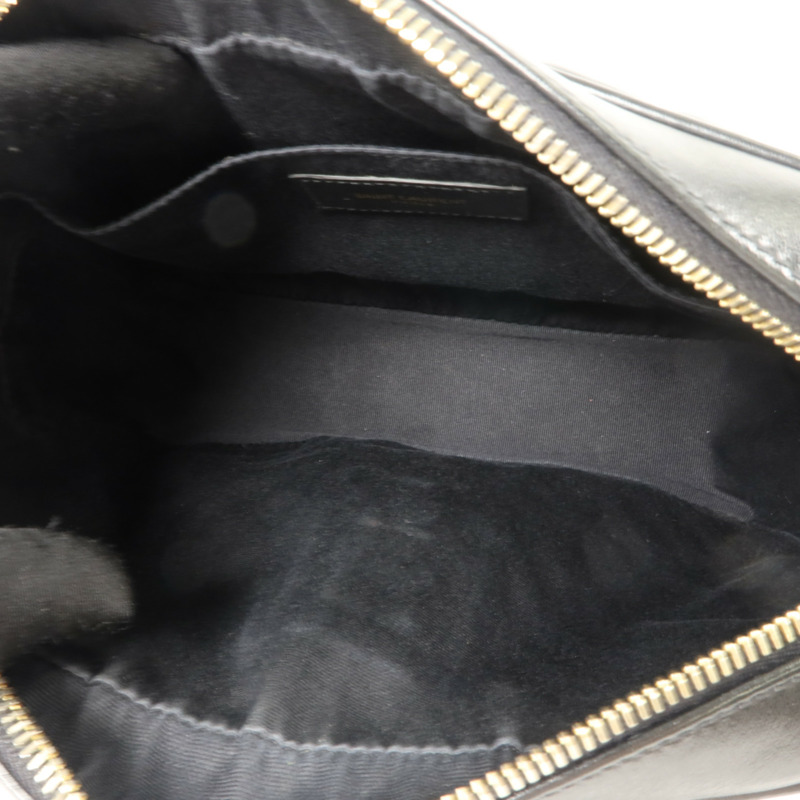 SAINT LAURENT 牛皮皮革Laurent Lou Camera肩背袋-4