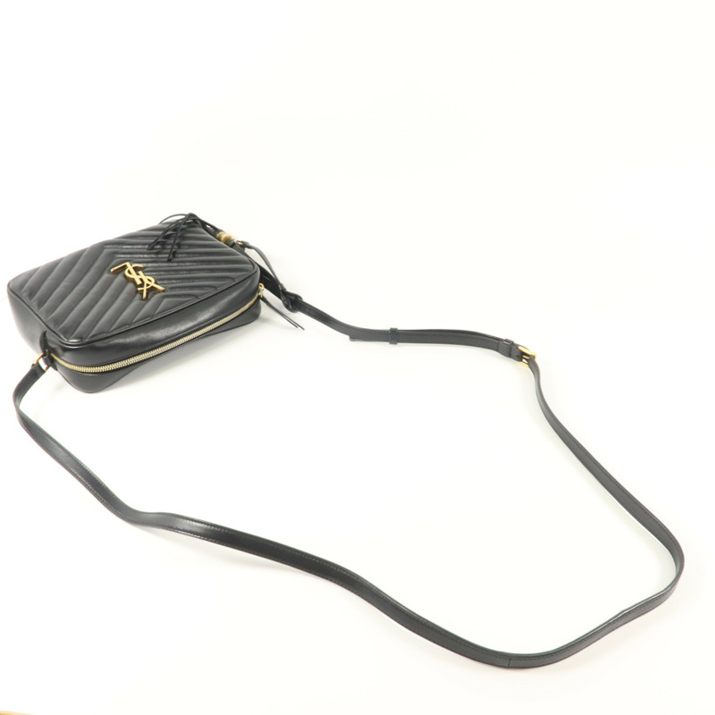 SAINT LAURENT 牛皮皮革Laurent Lou Camera肩背袋-7