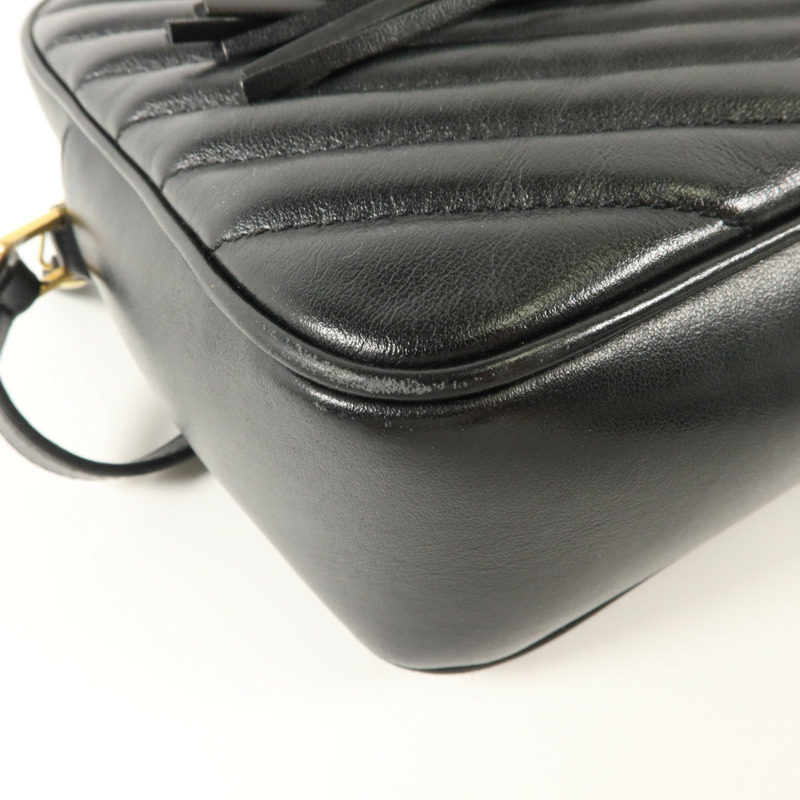 SAINT LAURENT 牛皮皮革Laurent Lou Camera肩背袋-15