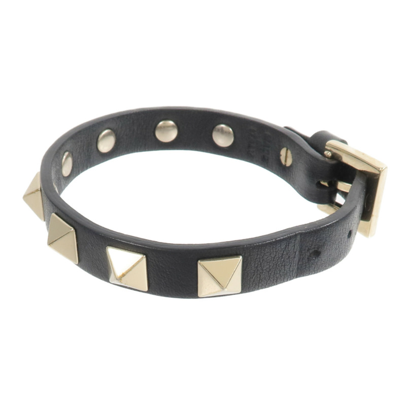 Valentino 牛皮皮革Garavani Rockstud Bracelet手鐲-1