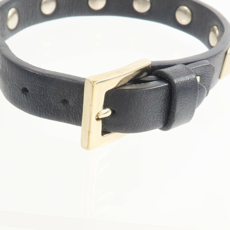 Valentino 牛皮皮革Garavani Rockstud Bracelet手鐲-4