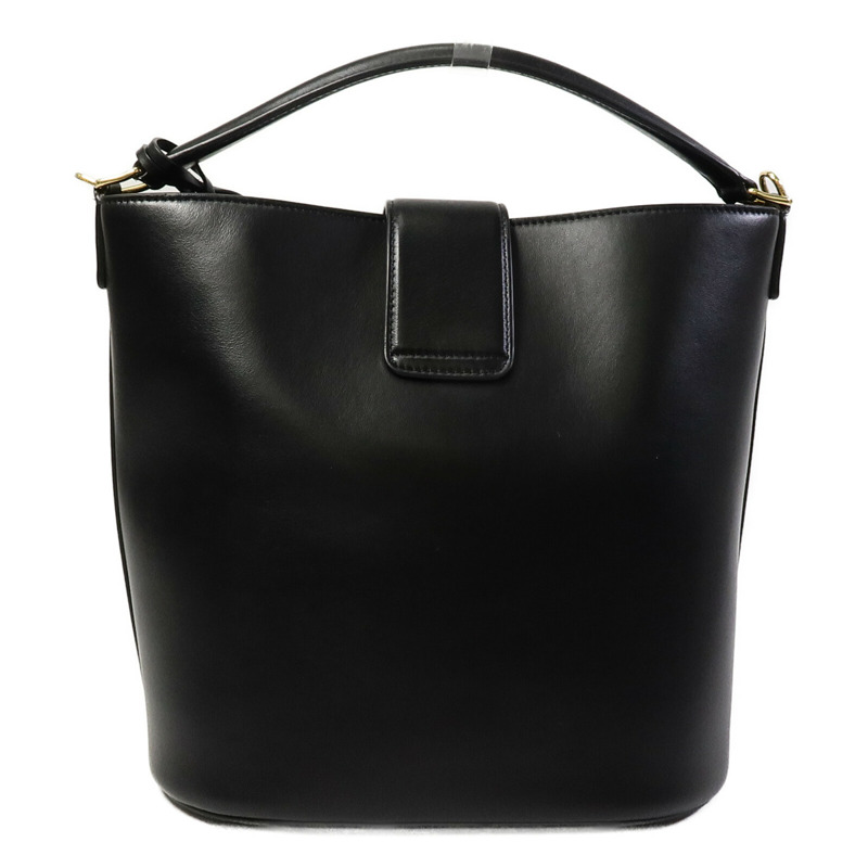 CELINE 牛皮皮革Louise Bucket Medium手挽肩背兩用袋-2