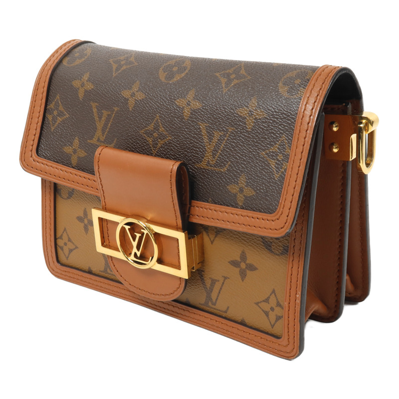 LOUIS VUITTON Monogram Reverse Mini Dauphine肩背袋-2