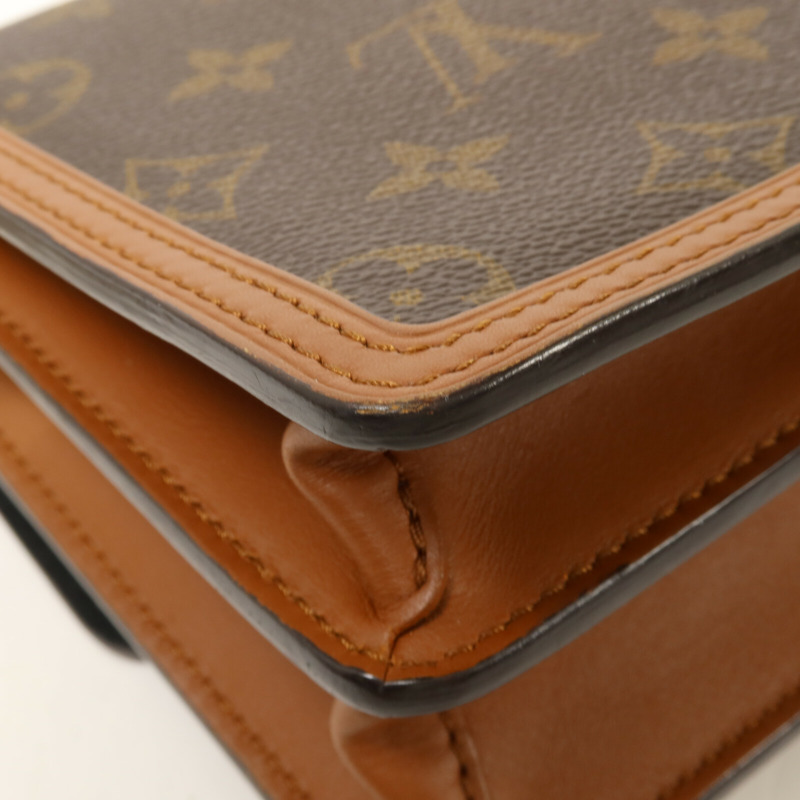 LOUIS VUITTON Monogram Reverse Mini Dauphine肩背袋-11
