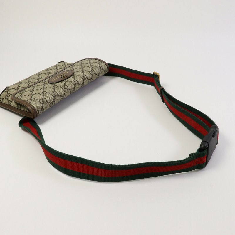 GUCCI 塗層帆布Neo Vintage GG Supreme腰包-8