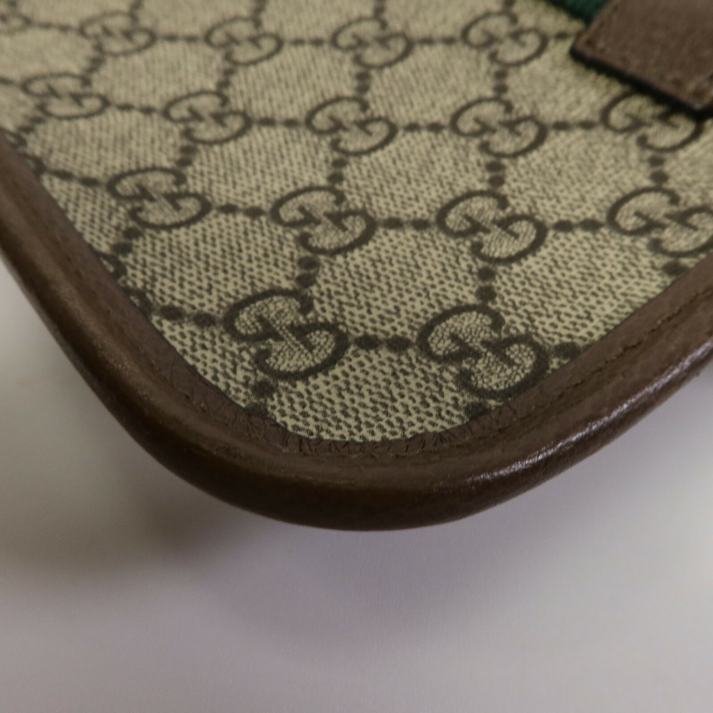 GUCCI 塗層帆布Neo Vintage GG Supreme腰包-12