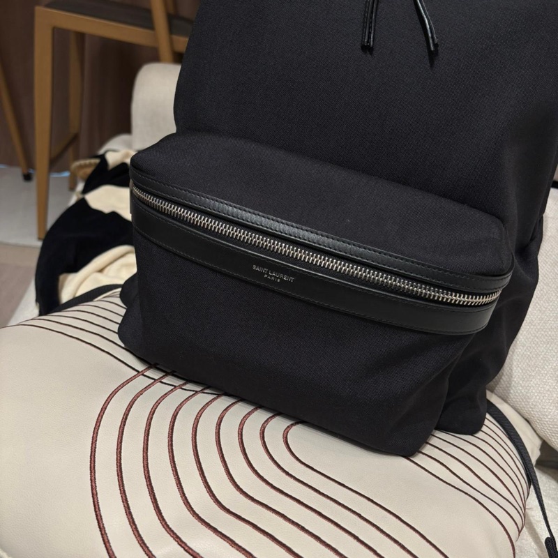 YSL nylon city backpack 背囊-5