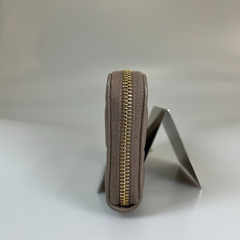 DIOR 灰藤格紋長夾-3