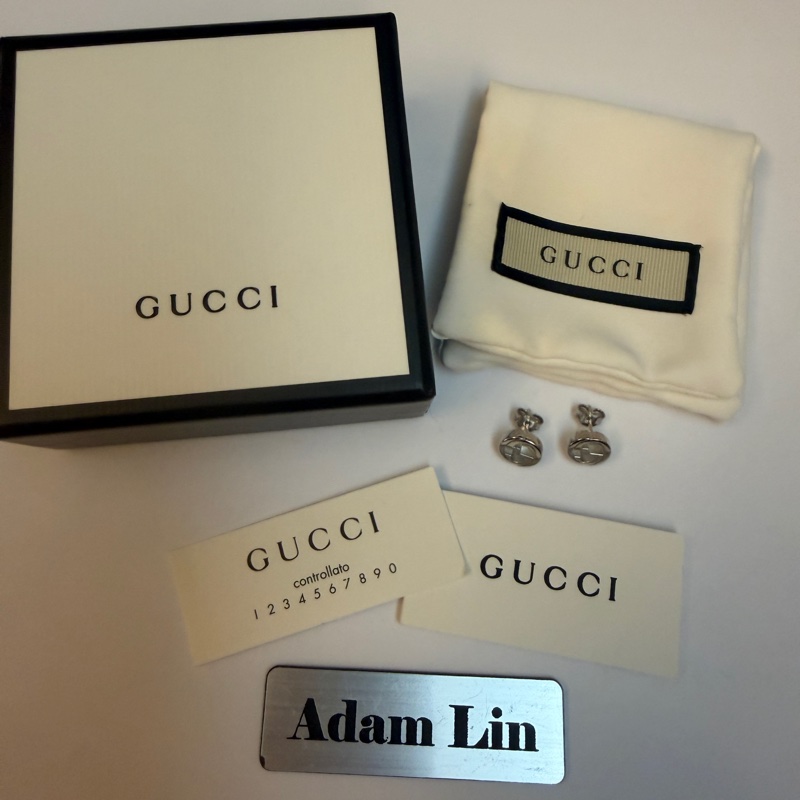 Gucci 經典雙G耳環-2