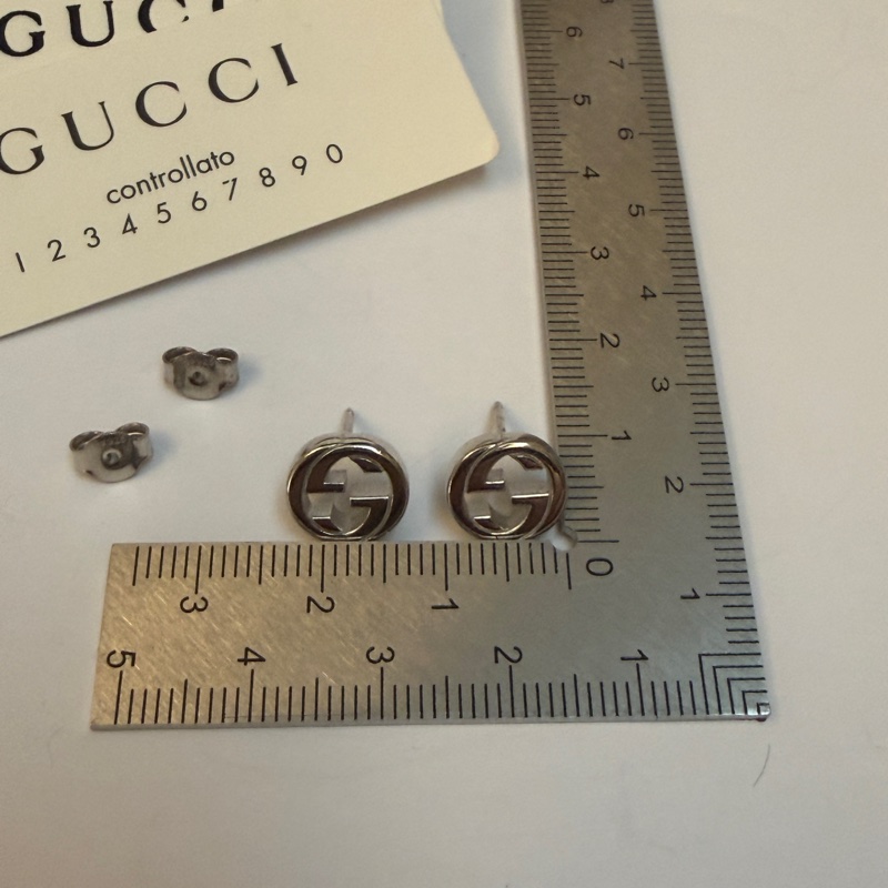 Gucci 經典雙G耳環-10