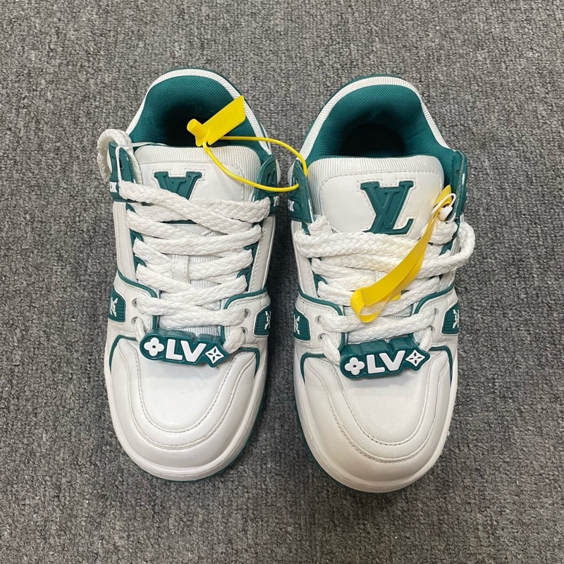 LOUIS VUITTON/路易威登(有盒)小胖丁低幫板鞋 95新 37.5 碼-1