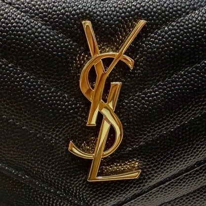 CASSANDRE SAINT LAURENT MATELASSÉ絎縫小型信封錢包-11