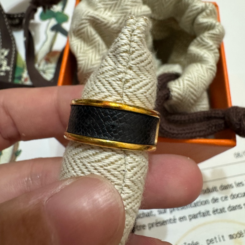 hermes olympe戒指s號金色-2