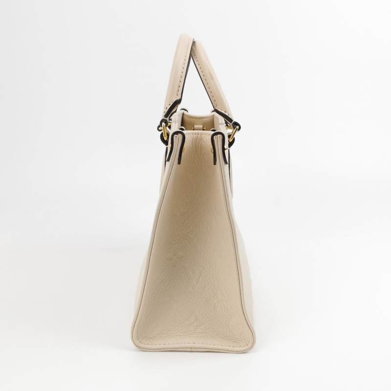 Louis Vuitton (LV) Onthego小號牛皮壓花老花手提包晶片款-3