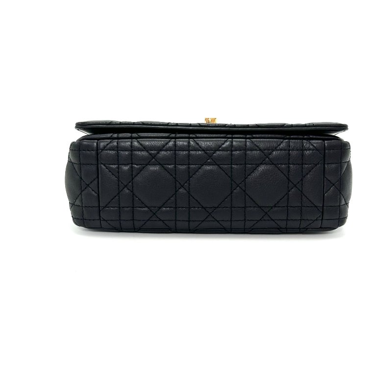 DIOR 黑金Caro小號肩背斜背包 20*13*6 98新配件塵袋購證-4