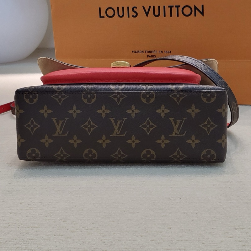 路易威登/Louis Vuitton mairgnan鎖頭包郵差包-4