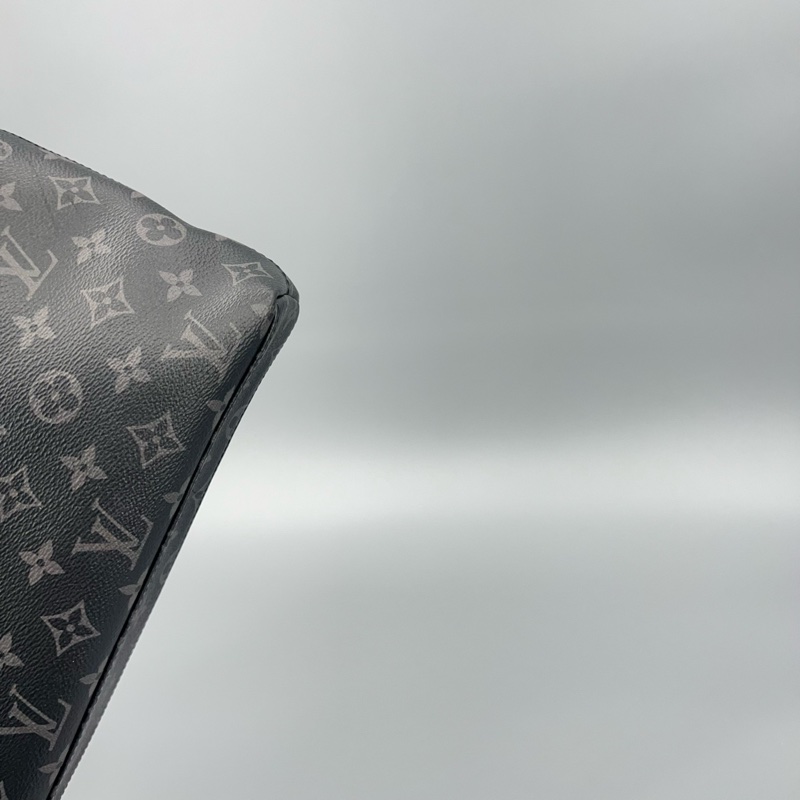 Louis Vuitton 路易威登 黑老花黑武士手提公文斜挎包 38*28-11
