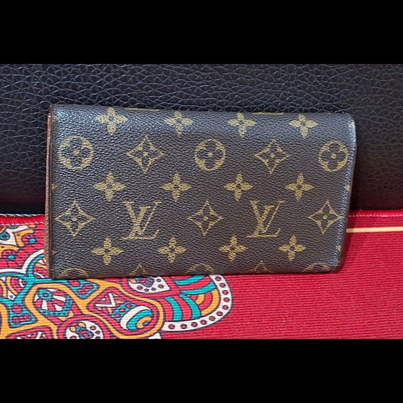 美品／日本二手／LV長夾／內有長零錢袋-1