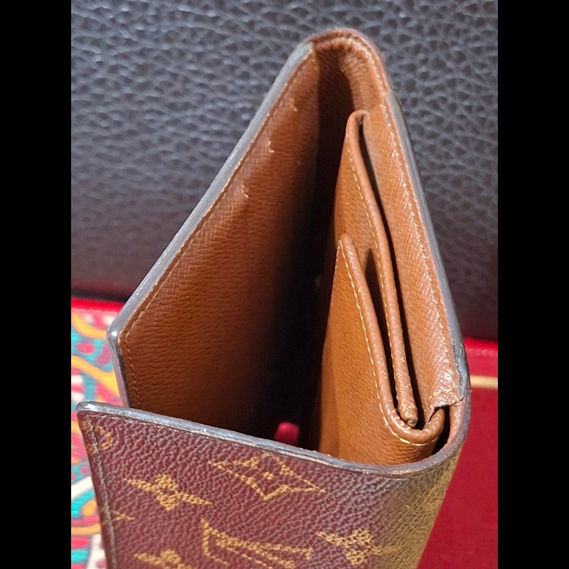 美品／日本二手／LV長夾／內有長零錢袋-12