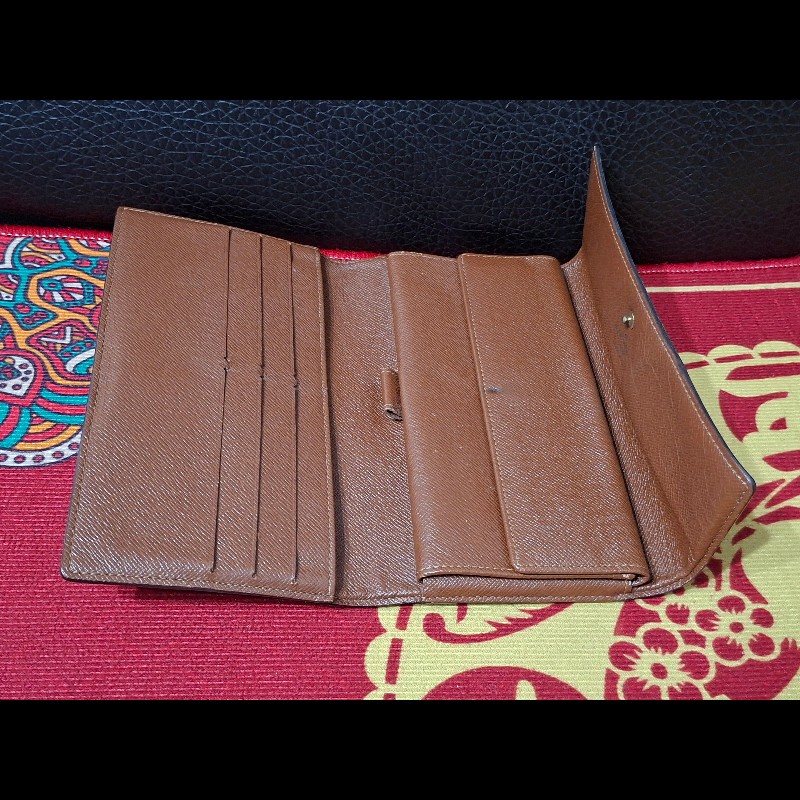 美品／日本二手／LV長夾／內有長零錢袋-17
