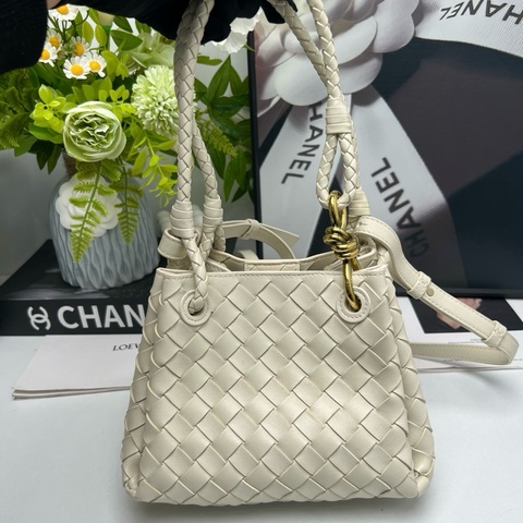 99新✨Bottega Veneta bv 葆蝶家 parachute降落傘包單肩包斜挎包手提包舒淇同款 最新芯片款 小號 💛正品