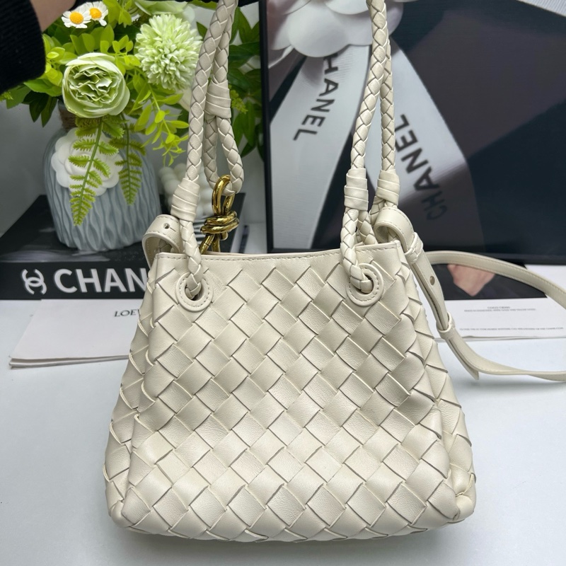 99新✨Bottega Veneta bv 葆蝶家 parachute降落傘包單肩包斜挎包手提包舒淇同款 最新芯片款 小號 💛正品-1