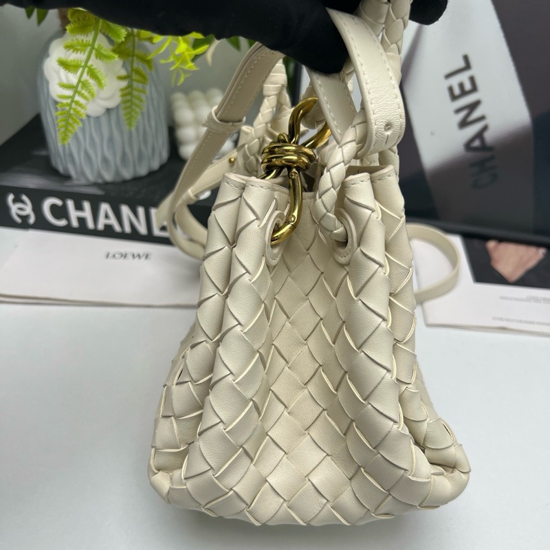 99新✨Bottega Veneta bv 葆蝶家 parachute降落傘包單肩包斜挎包手提包舒淇同款 最新芯片款 小號 💛正品-3