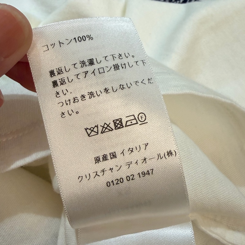 Dior刺繡圖案T恤-6