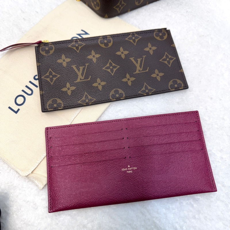 路易威登LV老花Felicie Pochette斜背三合一鏈條包M81896 經典必入超高CP值-13