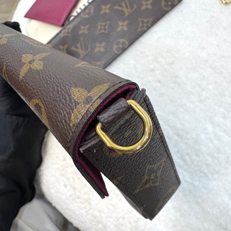 路易威登LV老花Felicie Pochette斜背三合一鏈條包M81896 經典必入超高CP值-25