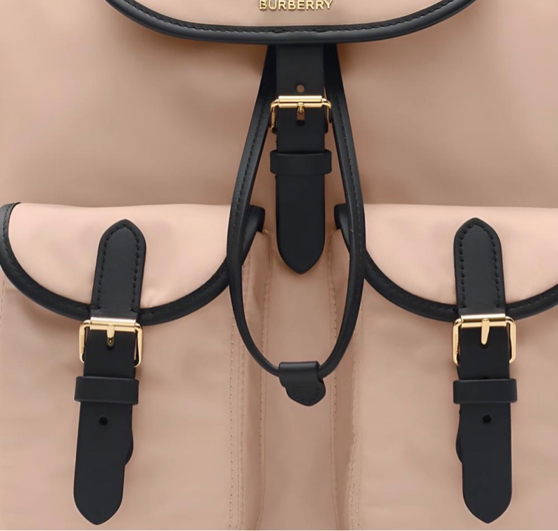 Burberry 女士 翻蓋雙肩包均碼碼26cm*14cm*31cm-2