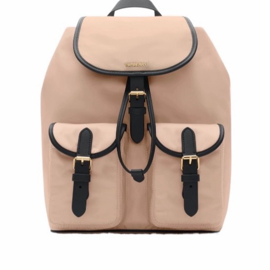 Burberry 女士 翻蓋雙肩包均碼碼26cm*14cm*31cm-3