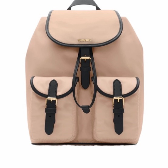 Burberry 女士 翻蓋雙肩包均碼碼26cm*14cm*31cm-4