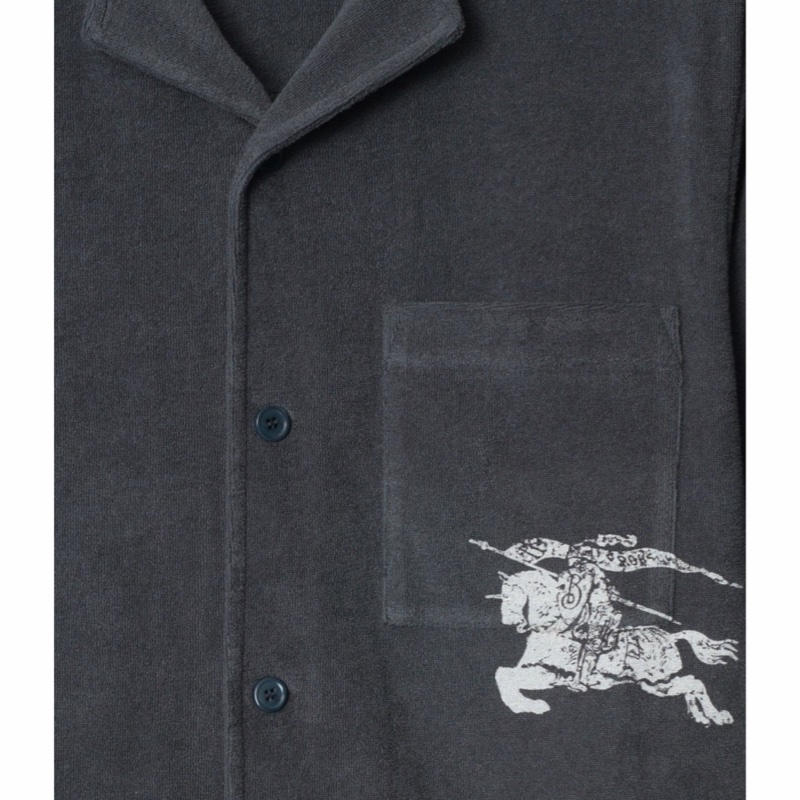 Burberry 男士 EKD 毛巾襯衫XS S M XL XXXL碼-3
