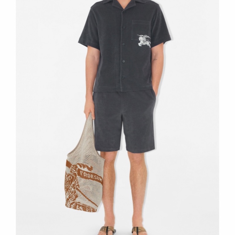 Burberry 男士 EKD 毛巾襯衫XS S M XL XXXL碼-4