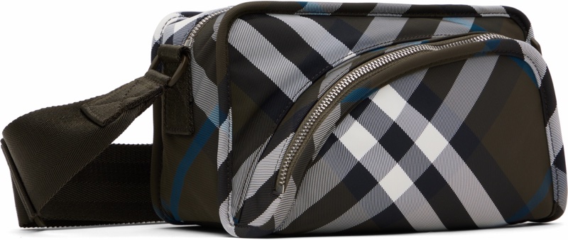 Burberry 男士 shield格紋單肩包均碼碼22cm*9cm*14cm-1