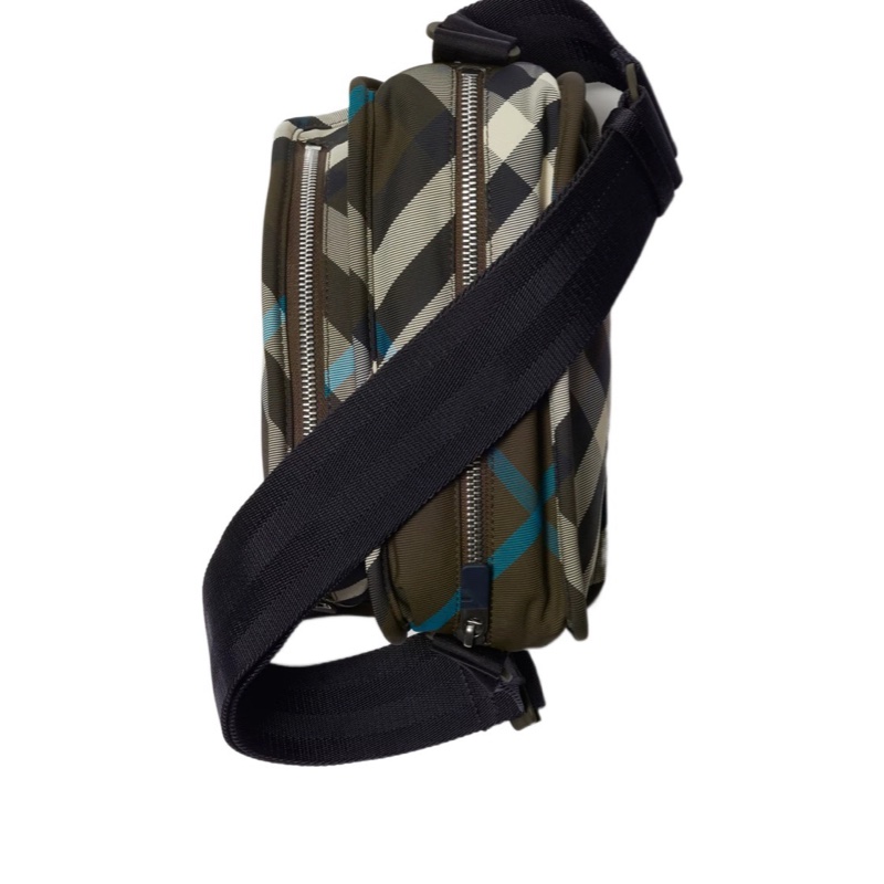 Burberry 男士 shield格紋單肩包均碼碼22cm*9cm*14cm-2