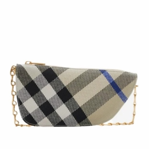 Burberry 女士 Shield迷你斜挎包均碼碼MINI、21.5cm*3.5cm*11.5cm