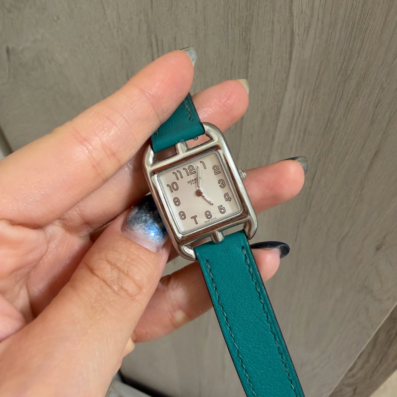 Hermès Cape Cod 小牛皮 雙環手錶-3