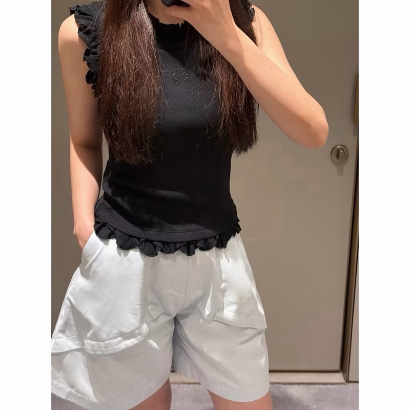 Loewe 超美木耳邊logo背心#S-0
