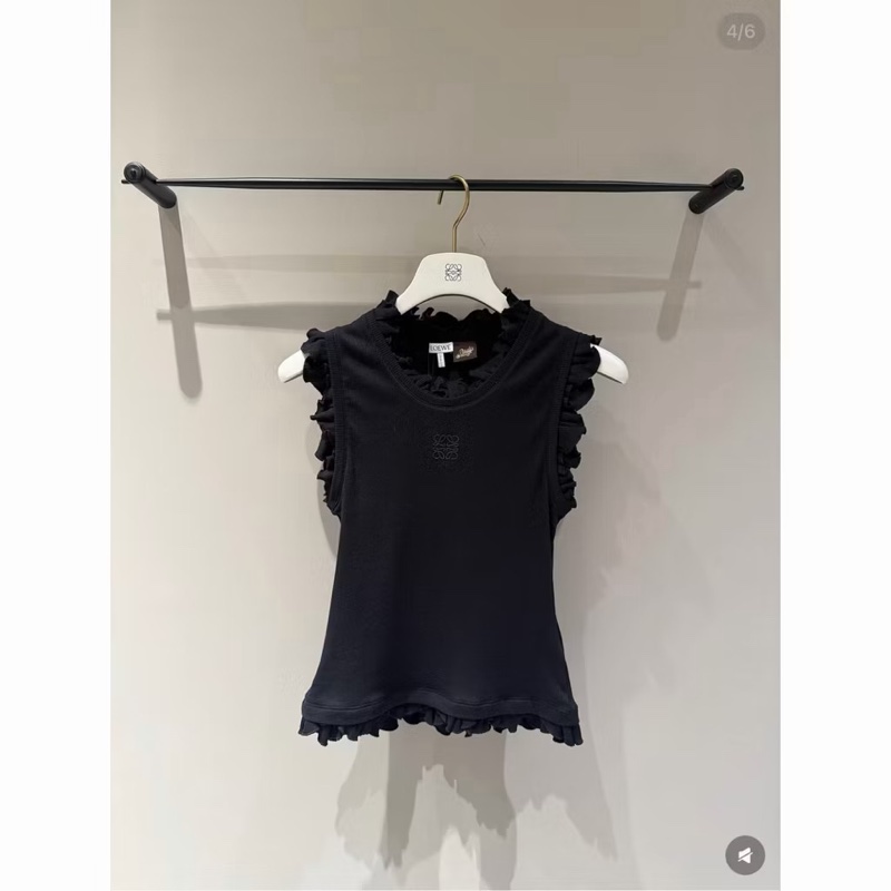 Loewe 超美木耳邊logo背心#S-1