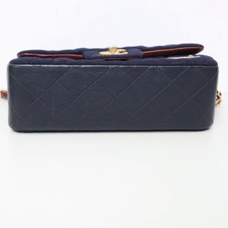 Chanel • 18k漢堡系列航海徽章Cf Mini 🈶保卡-7