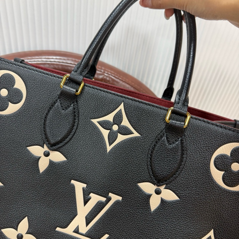LV 路易威登 ONTHEGO 中號黑白全皮款 熊貓配色芯片款-2