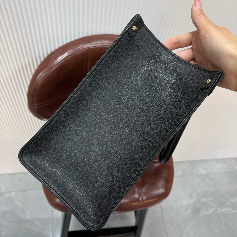 LV 路易威登 ONTHEGO 中號黑白全皮款 熊貓配色芯片款-5